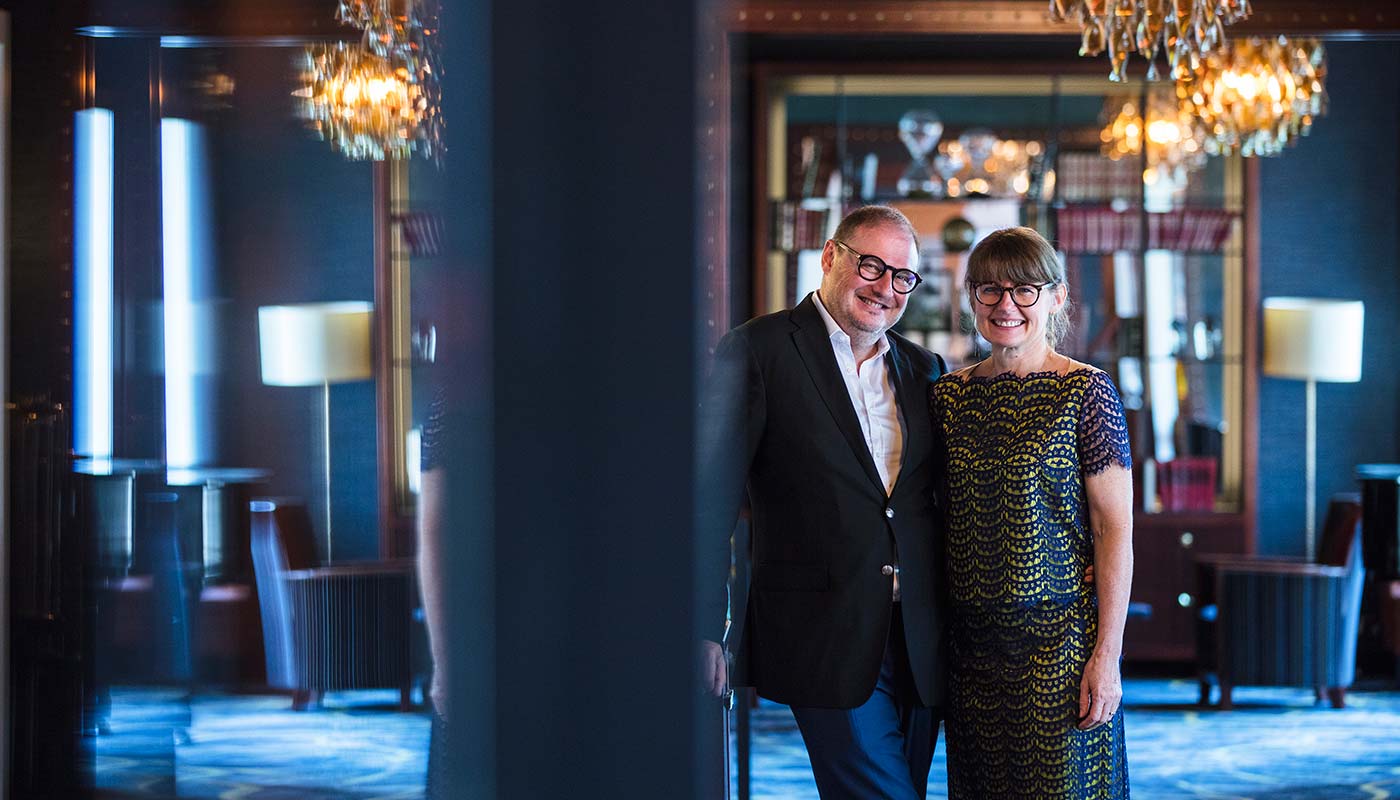 Véronique et Pascal Droux hôtel les Tresoms Annecy