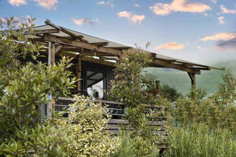 terrasse mobile home camping ideal annecy