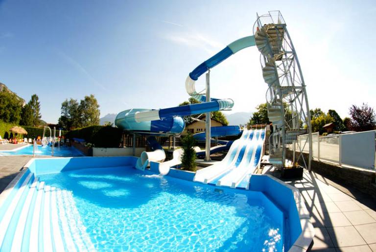 toboggan aquatique