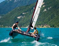 voile lac annecy