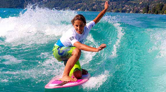 sport de glisse lac annecy