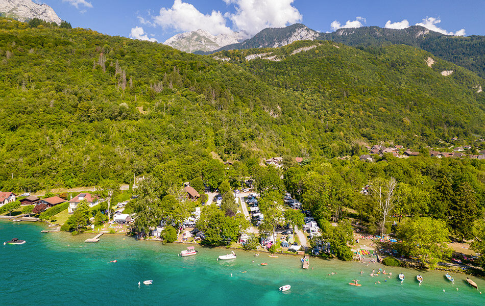 camping du lac à annecy