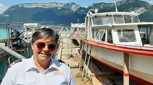 Céline annecy compagnie des bateaux