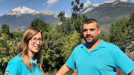 Dominique et Mickaël Camping La ferme