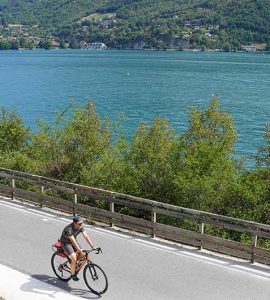cyclotourisme lac annecy