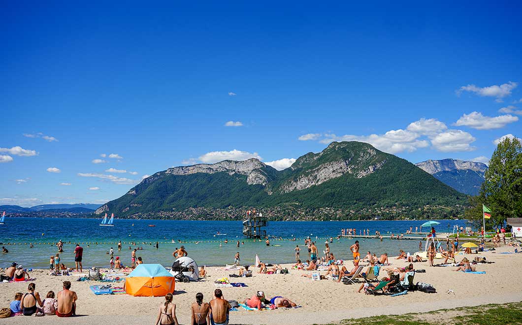 Plage du Lac d'Annecy